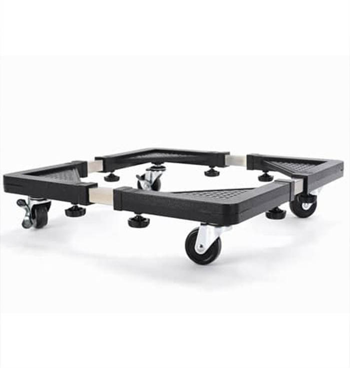 Універсальна підставка для пересування побутової техніки на коліщатках ∙ Пересувна підставка для пральної машини та холодильника, 75х 75см