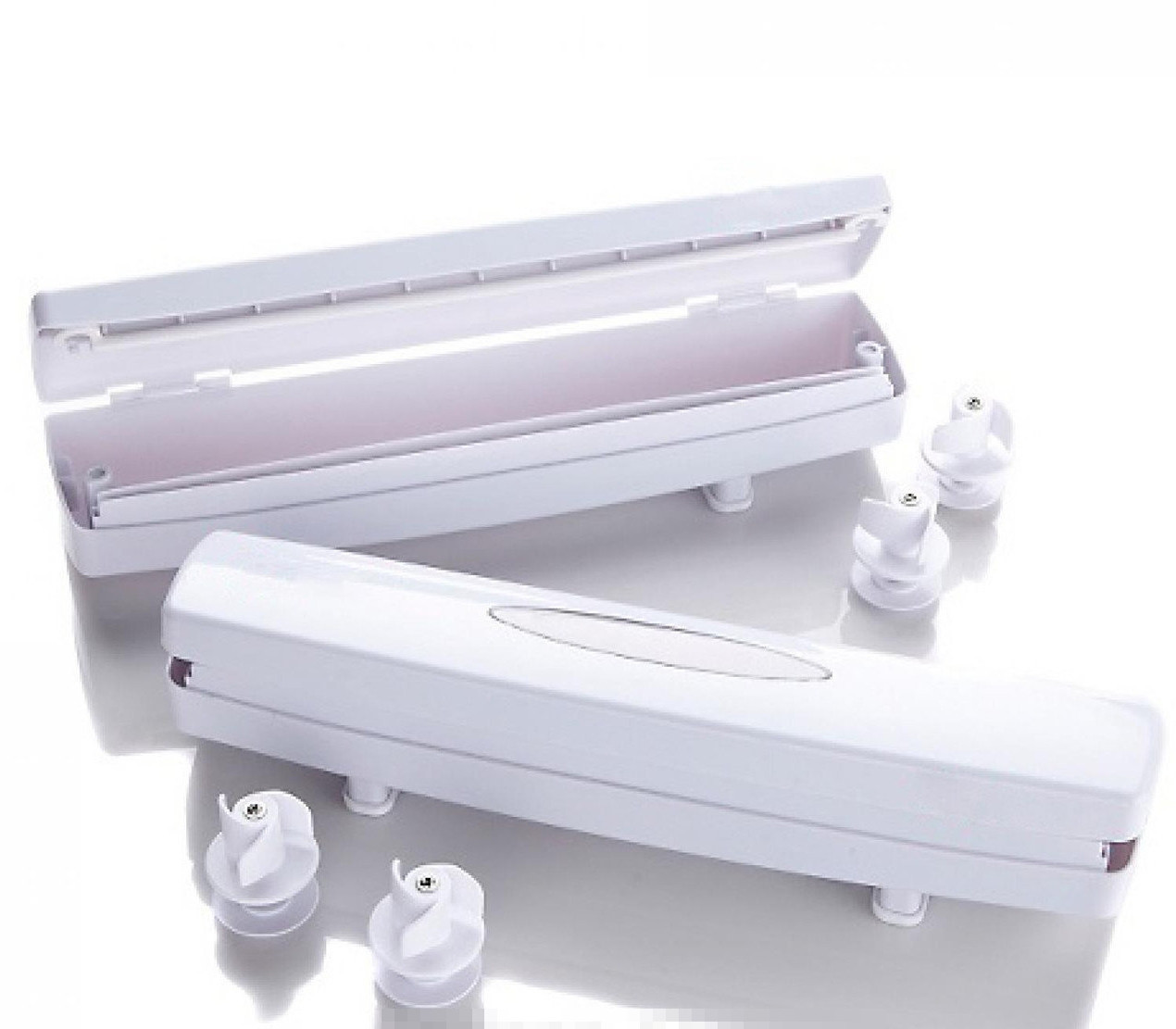 Диспенсер Wraptastic для зберігання та відрізання харчової плівки, фольги, пергаменту - мініатюра 3