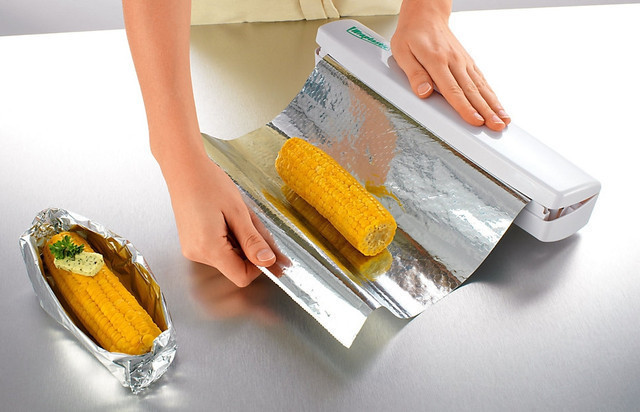 Диспенсер Wraptastic для зберігання та відрізання харчової плівки, фольги, пергаменту - мініатюра 5