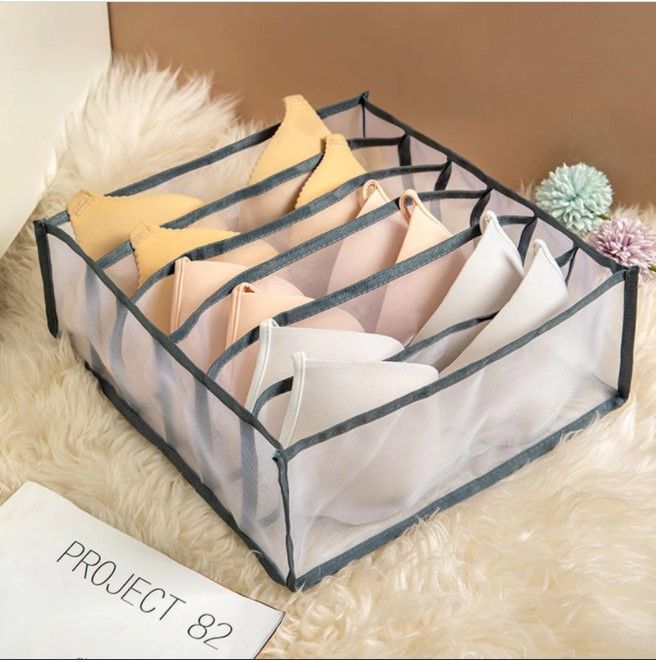 Прозорий органайзер – кишеньки для білизни та шкарпеток - мініатюра 2