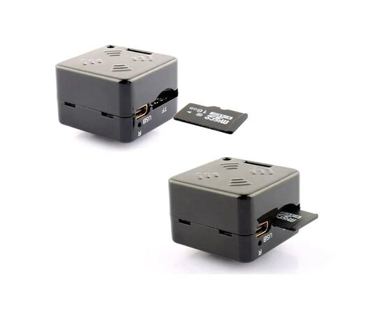 Міні камера SQ8 з мікрофоном та датчиком руху на прищіпці ∙ Нічне бачення ∙ Кольоровий запис Full HD 1080P 12 Мп ∙ micro SD ∙ USB - мініатюра 5