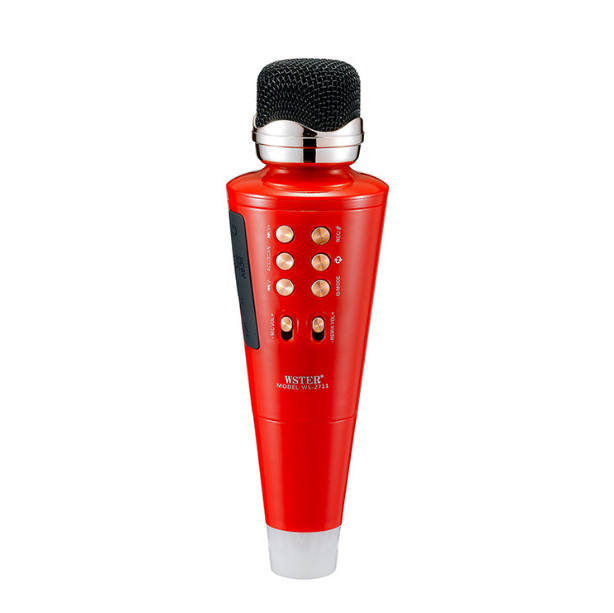 Бездротовий караоке мікрофон WSTER WS-271 Bluetooth Колонка – мікрофон з функцією запису ∙ Зміна голосу ∙ FM радіо ∙ microSD ∙ USB - мініатюра 2