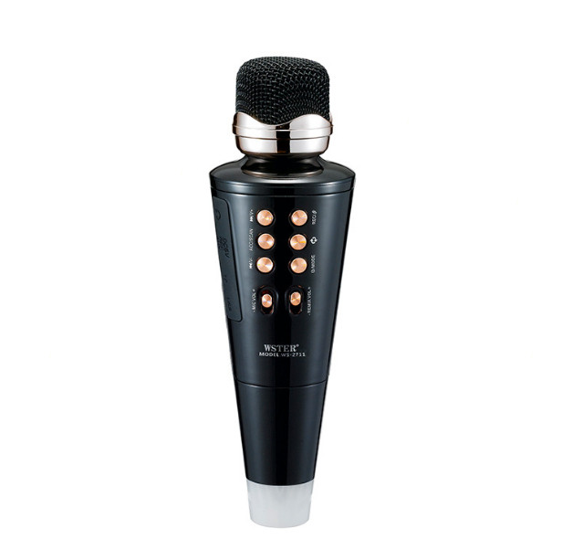 Бездротовий караоке мікрофон WSTER WS-271 Bluetooth Колонка – мікрофон з функцією запису ∙ Зміна голосу ∙ FM радіо ∙ microSD ∙ USB - мініатюра 3