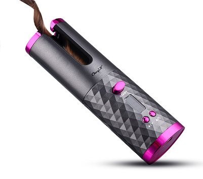 Автоматична плойка – стайлер Ramindong Hair curler WM-002 для завивки укладання волосся у локони, керамічна з USB зарядкою - мініатюра 9