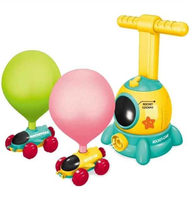 Інтерактивна дитяча гра Air Power Car hx1810-1 ∙ Аеромобіль - машинка з кульками та пусковою установкою - мініатюра 2