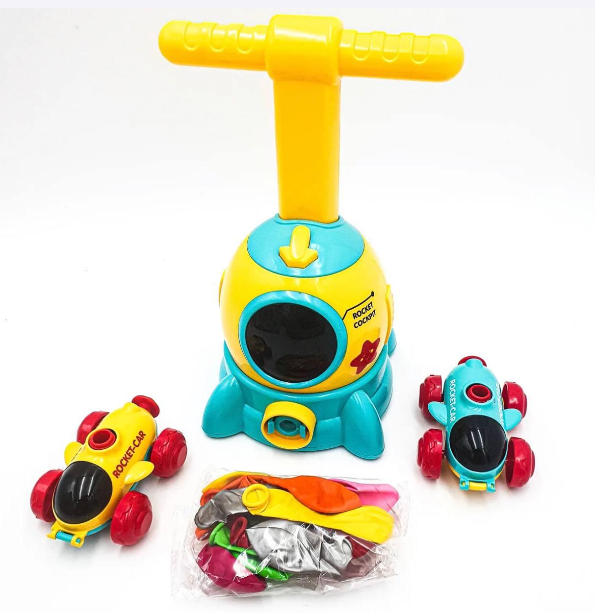 Інтерактивна дитяча гра Air Power Car hx1810-1 ∙ Аеромобіль - машинка з кульками та пусковою установкою - мініатюра 8