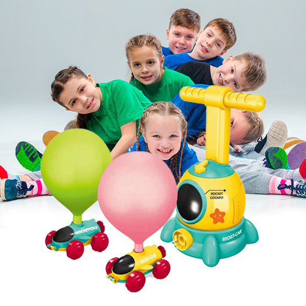 Інтерактивна дитяча гра Air Power Car hx1810-1 ∙ Аеромобіль - машинка з кульками та пусковою установкою - мініатюра 9