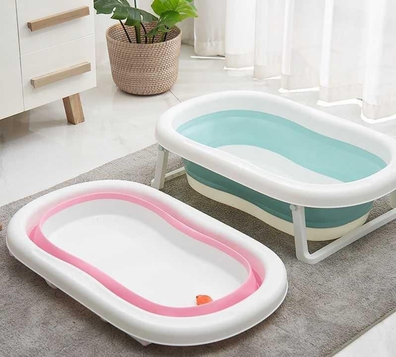 Дитяча складна ванночка ванна - трансформер для купання малюків Arivans - мініатюра 3