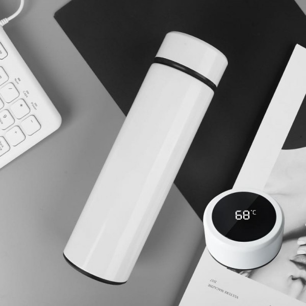 Смарт-термос для напоїв із сенсорним індикатором температури та ситечком Smart CUP ∙ Термокружка з нержавіючої сталі, 500 мл - мініатюра 7