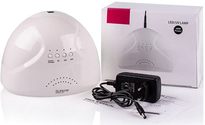 Гібридна лампа для манікюру SUN One UV/LED 48W з діодами подвійної дії для полімеризації та сушіння нігтів - мініатюра 5
