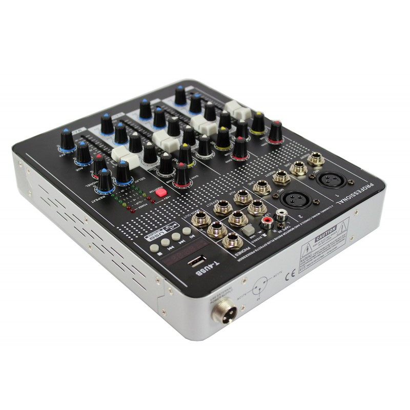 Мікшерний пульт Аудіо мікшер Yamaha Mixer BT4000 ∙ 4 канали ∙ MP3 ∙ USB ∙ Bluetooth - мініатюра 2