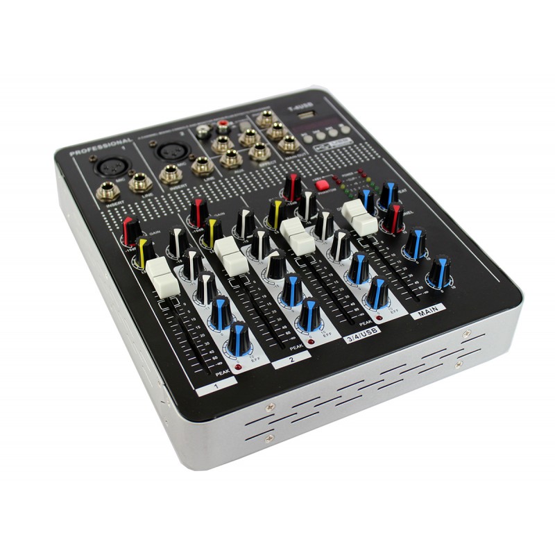 Мікшерний пульт Аудіо мікшер Yamaha Mixer BT4000 ∙ 4 канали ∙ MP3 ∙ USB ∙ Bluetooth - мініатюра 3