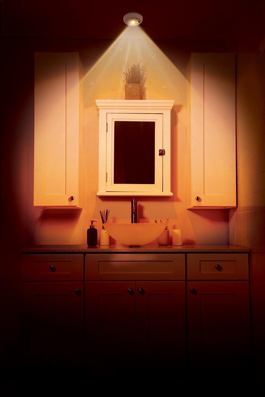 Затишний бездротовий ліхтар – світильник Cozy Glow LED із датчиком руху - мініатюра 8