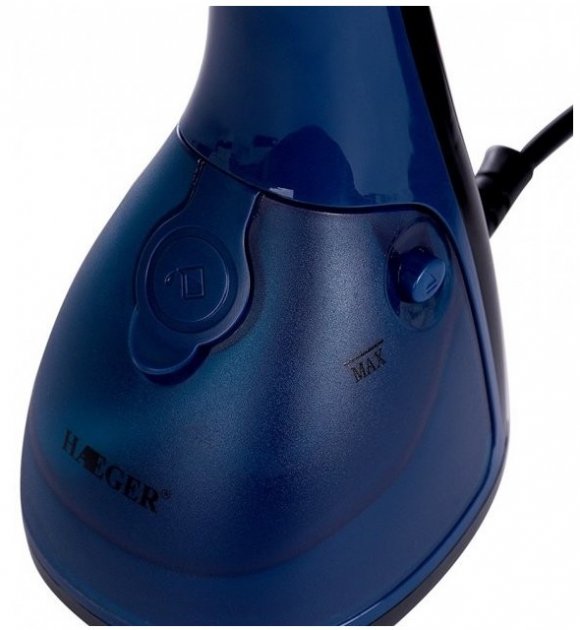 Відпарювач ручний вертикальний HAEGER HG-1269 Портативна парова праска ∙ Швидке нагрівання ∙ 1370W - мініатюра 3