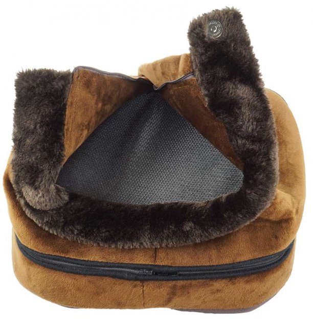 Електрична грілка для ніг з масажем 2 в 1 Supretto із застібкою ∙ Грелка - масажер для ніг - мініатюра 4