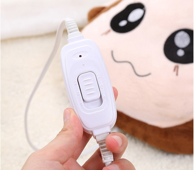 Затишна плюшева електрична грілка – чобіток для ніг - мініатюра 3