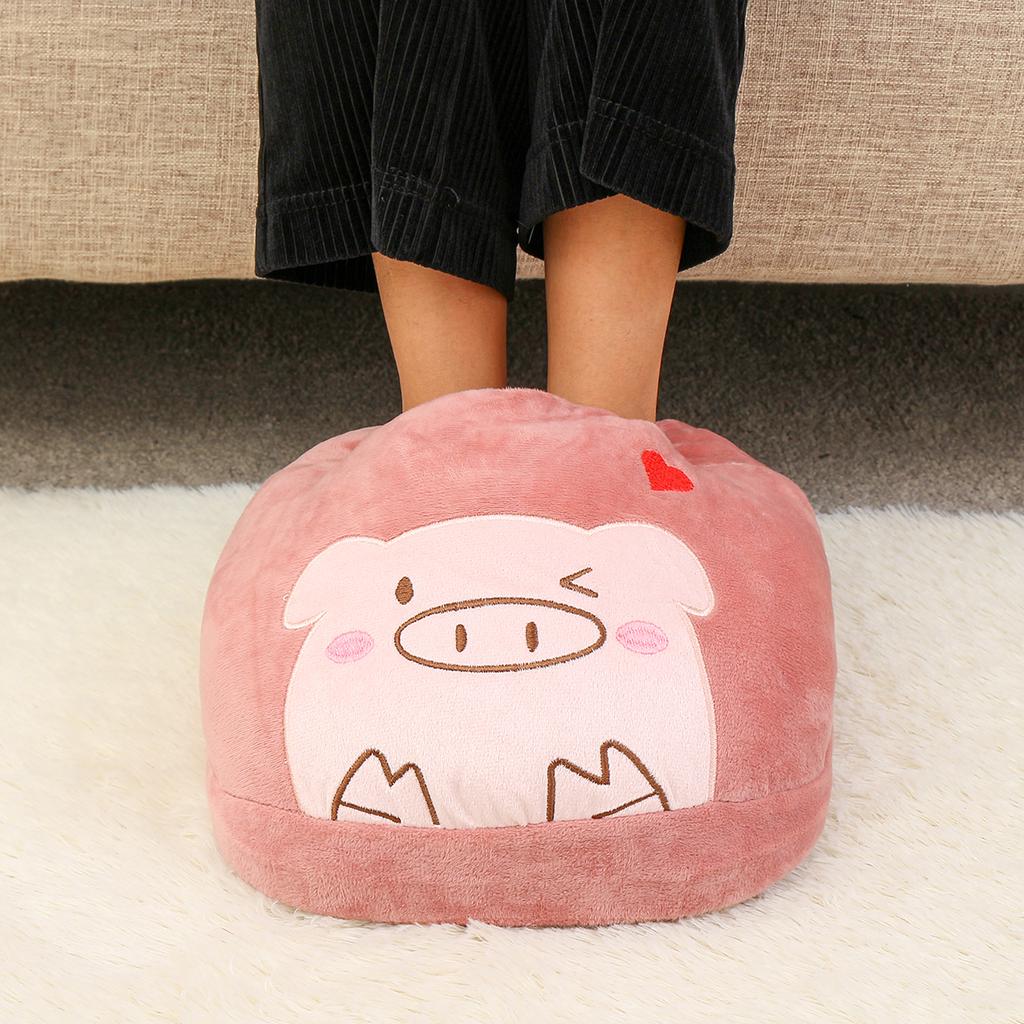 Затишна плюшева електрична грілка – чобіток для ніг - мініатюра 4