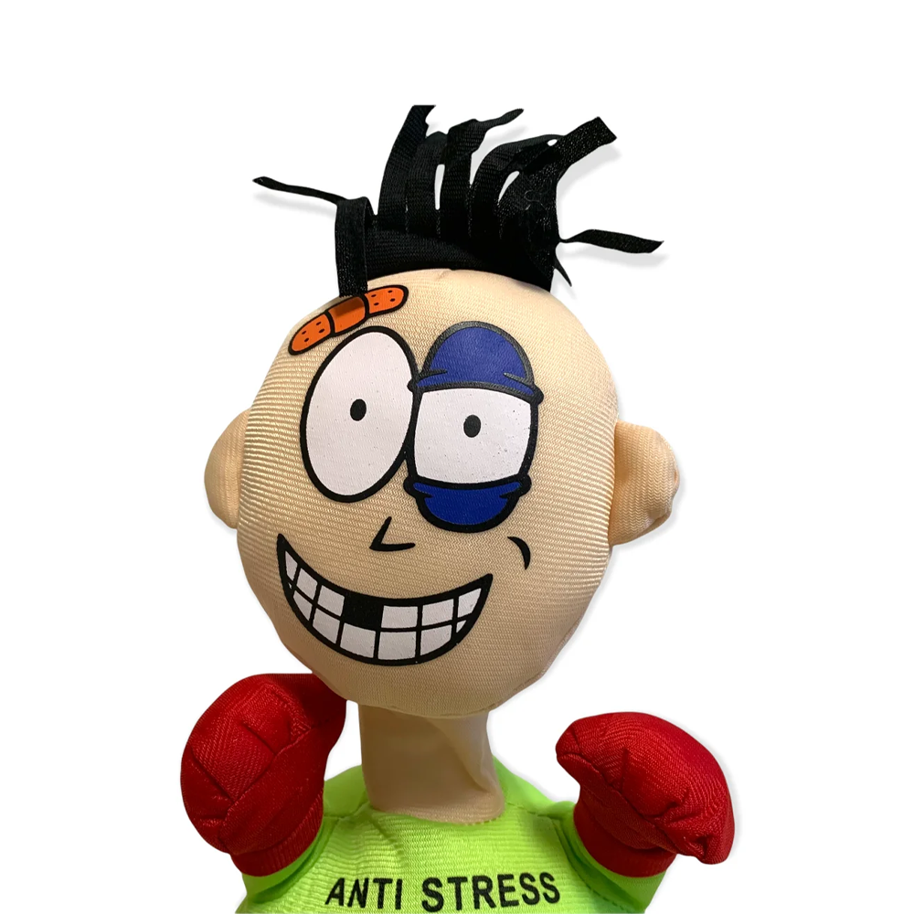 М'яка інтерактивна іграшка - антистрес PUNCH ME «Вдар мене» зі звуковим супроводом на присосках - мініатюра 6