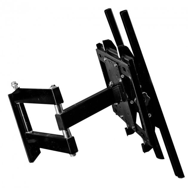 Кронштейн поворотний – висувний 26-55” ∙ Настінний тримач регульоване кріплення для телевізора, монітора, ТБ плазми - мініатюра 3