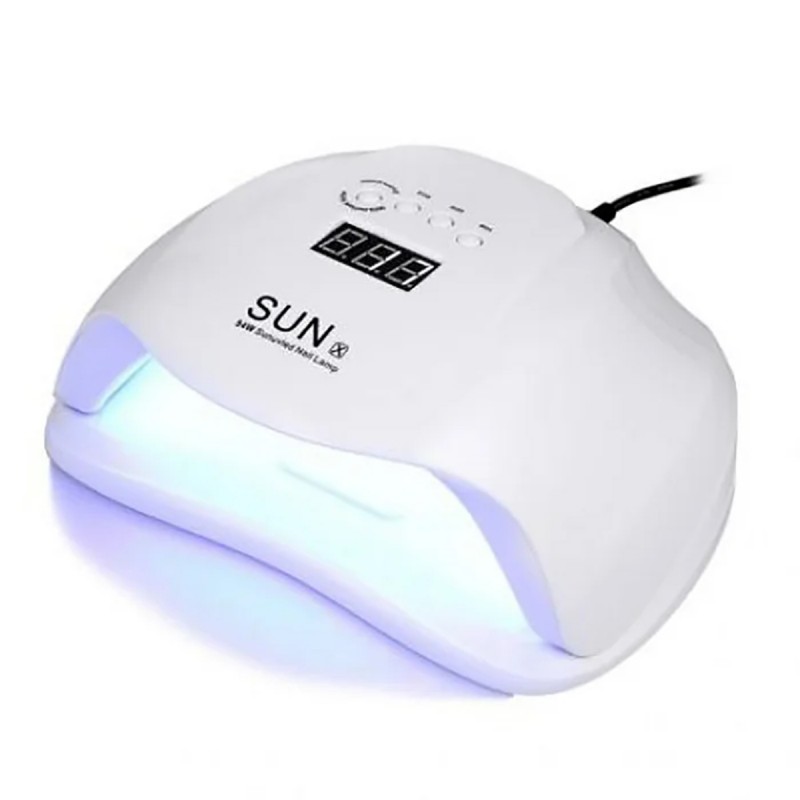 Універсальна UV/LED лампа для манікюру SUN-X Beauty nail 54W для сушіння гель-лаку, шелаку, біогеля - мініатюра 2