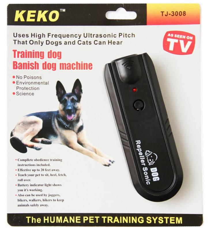 Кишеньковий ультразвуковий відлякувач собак Dog Repeller Sonic TJ-3008 - мініатюра 8