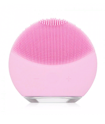 Масажна силіконова щітка-масажер для обличчя T-Sonic Forever mini 2 з вібрацією та імпульсами для вмивання очищення шкіри - мініатюра 5