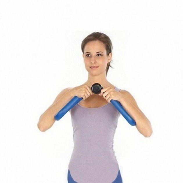 Домашній багатофункціональний фітнес тренажер - еспандер "метелик" для ніг, стегон, сідниць Butterfly leg trainer - мініатюра 2