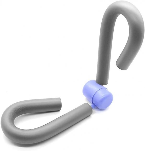 Домашній багатофункціональний фітнес тренажер - еспандер "метелик" для ніг, стегон, сідниць Butterfly leg trainer - мініатюра 3