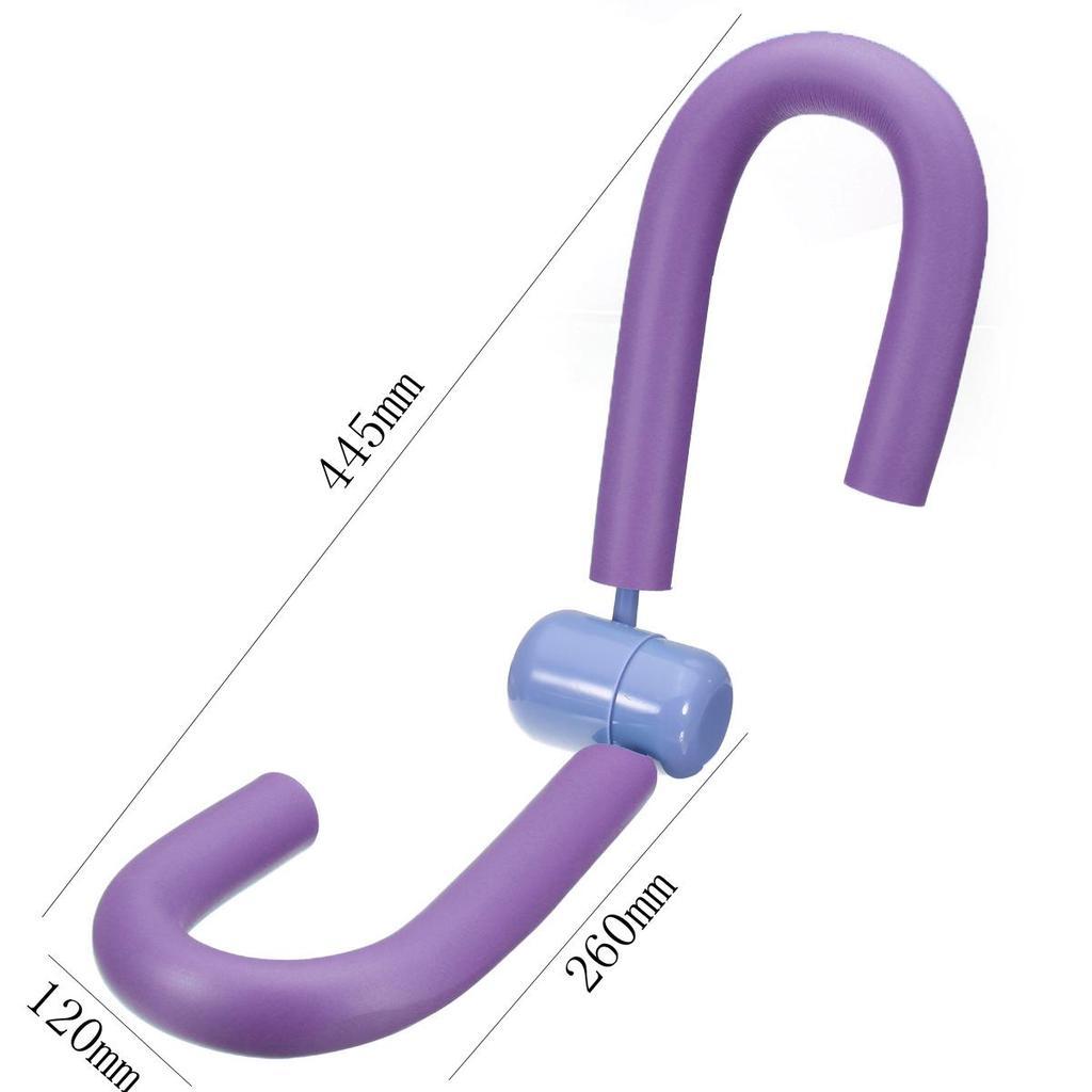 Домашній багатофункціональний фітнес тренажер - еспандер "метелик" для ніг, стегон, сідниць Butterfly leg trainer - мініатюра 8