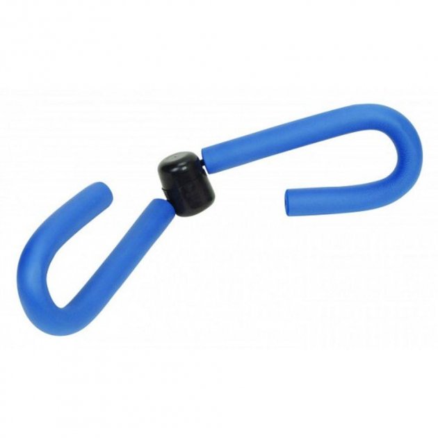 Домашній багатофункціональний фітнес тренажер - еспандер "метелик" для ніг, стегон, сідниць Butterfly leg trainer - мініатюра 9