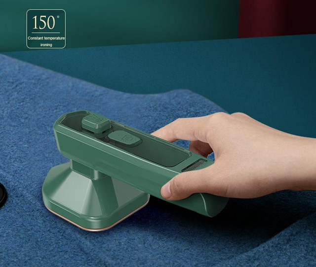 Портативна вертикальна праска – відпарювач 2 в 1 ручний дорожній з функцією вертикального відпарювання ZF-688 - мініатюра 6