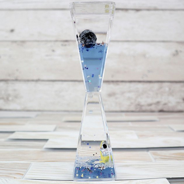 Рідкий пісочний годинник Floating Timer Плаваючі годинники з рідиною та фігурками - мініатюра 4