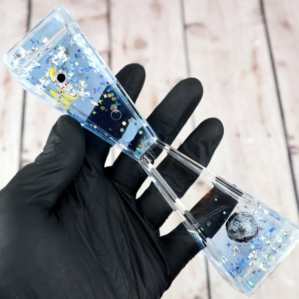 Рідкий пісочний годинник Floating Timer Плаваючі годинники з рідиною та фігурками - мініатюра 6