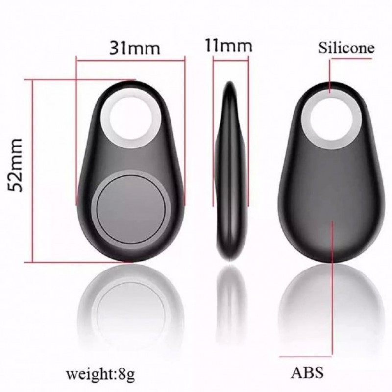 Пошуковий брелок - трекер Антивтрата Anti Lost Bluetooth шукач ключів - мініатюра 4