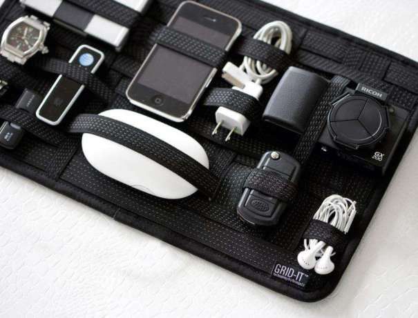 Автомобільний органайзер Grid-it! Organizer Vehicle Storage Багатофункціональний холдер на козирок авто ∙ Чорний - мініатюра 2