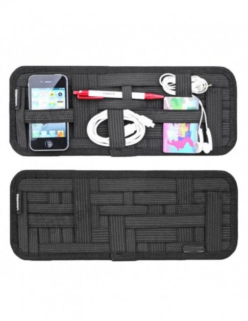 Автомобільний органайзер Grid-it! Organizer Vehicle Storage Багатофункціональний холдер на козирок авто ∙ Чорний - мініатюра 4