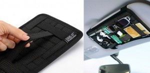 Автомобільний органайзер Grid-it! Organizer Vehicle Storage Багатофункціональний холдер на козирок авто ∙ Чорний - мініатюра 6