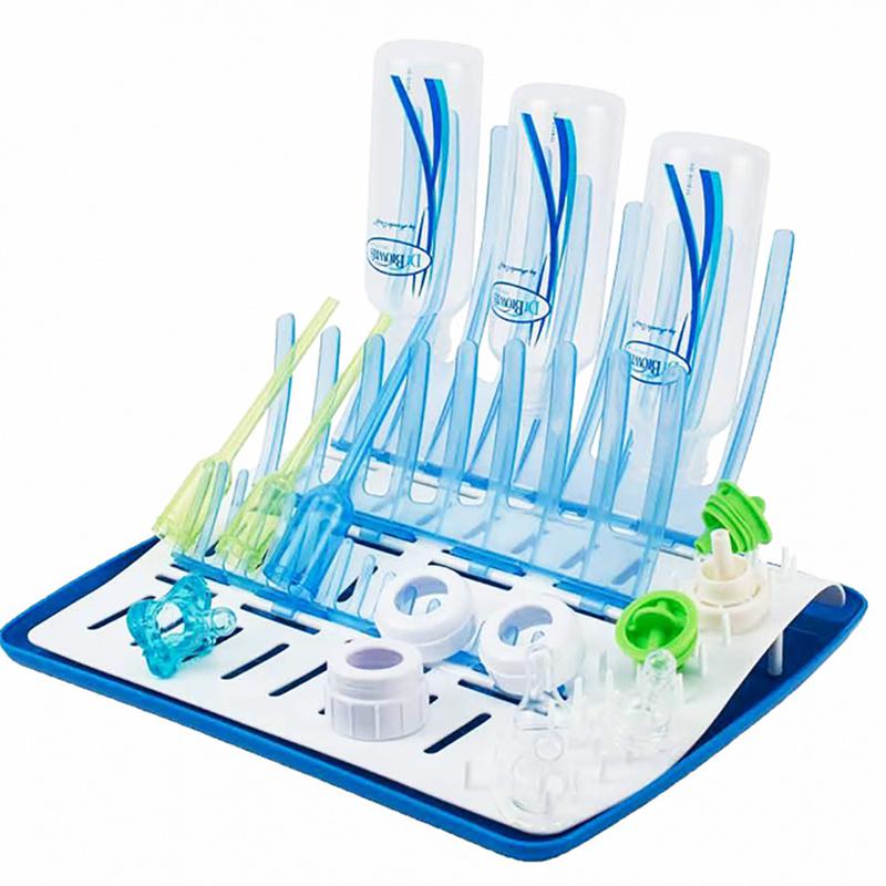 Складна підставка для сушіння дитячих пляшечок, склянок, посуду ∙ Кухонна сушарка Drying rack - мініатюра 2