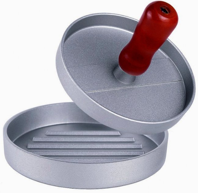 Прес для бургерних котлет Burger Press ∙ Металева форма для приготування котлет для бургерів, гамбургерів - мініатюра 2