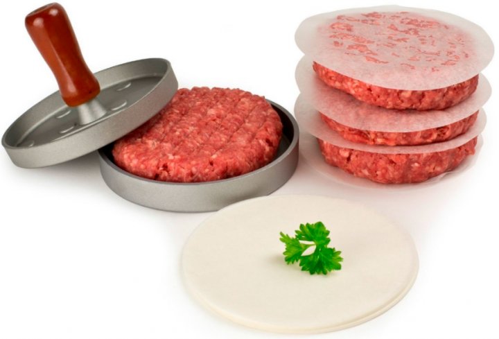 Прес для бургерних котлет Burger Press ∙ Металева форма для приготування котлет для бургерів, гамбургерів - мініатюра 5