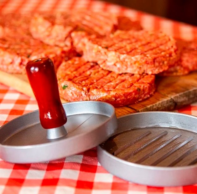 Прес для бургерних котлет Burger Press ∙ Металева форма для приготування котлет для бургерів, гамбургерів - мініатюра 6