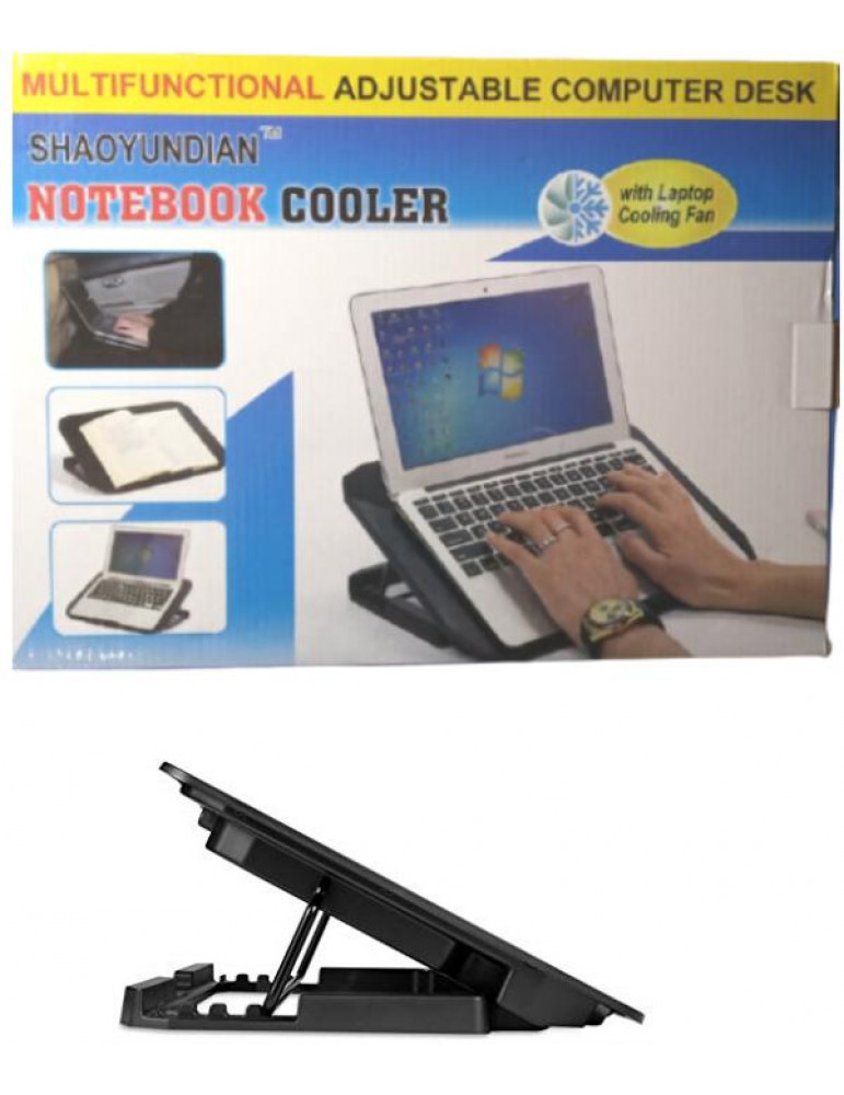 Охолоджуюча підставка для ноутбука з кулером Shaoyndian Notebook Cooler - мініатюра 5