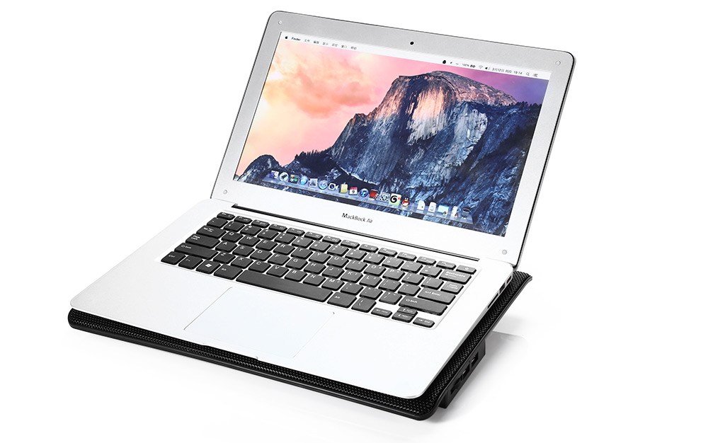 Охолоджувальна підставка для ноутбука CoolPad L112A ∙ 4 кулера ∙ USB - мініатюра 3