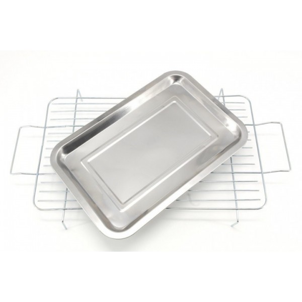 Гриль – барбекю BABALE Електрична настільна шашличниця – мангал для дому та дачі, 2000 Вт - мініатюра 4