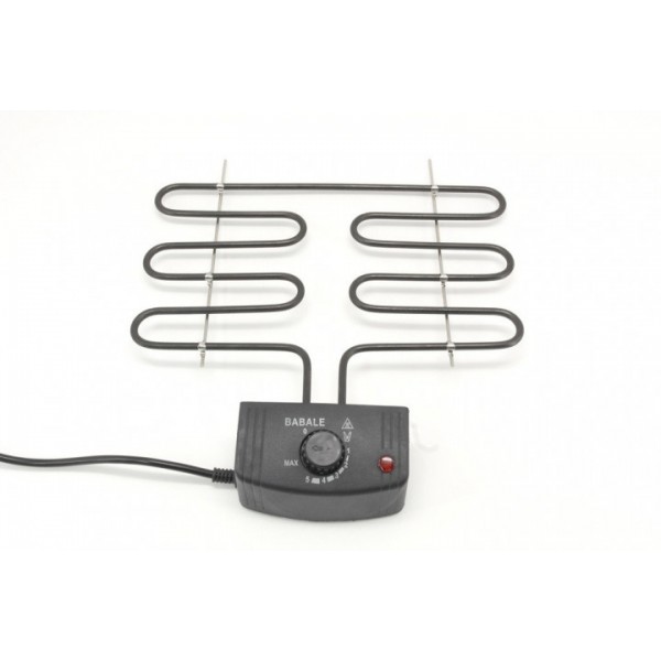 Гриль – барбекю BABALE Електрична настільна шашличниця – мангал для дому та дачі, 2000 Вт - мініатюра 5