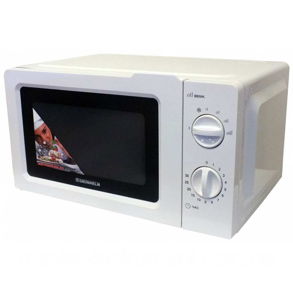 Мікрохвильова піч Grunhelm 20MX701 ∙ 800 Вт ∙ 20 л ∙ Чорна - мініатюра 7