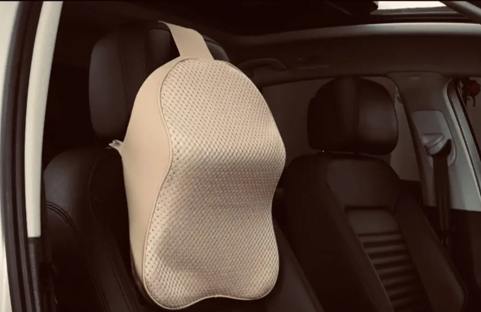 Автомобільна ортопедична подушка – підголовник у машину для шиї, попереку - мініатюра 9