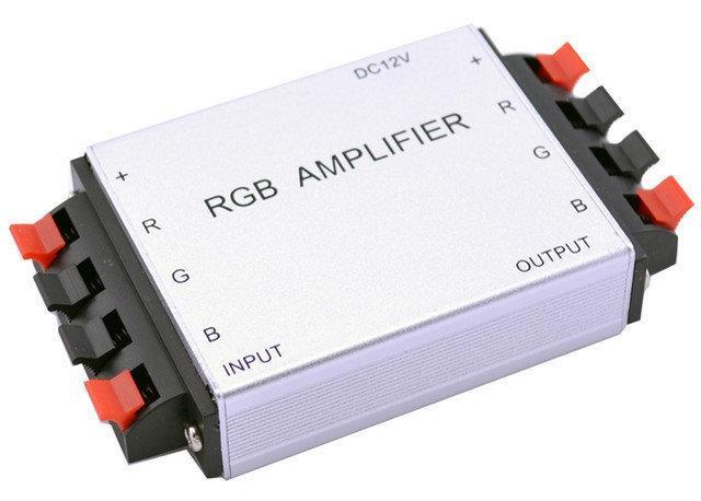 Підсилювач потужності напруги RGB для світлодіодної стрічки AMPLIFIER XM-01 - мініатюра 2