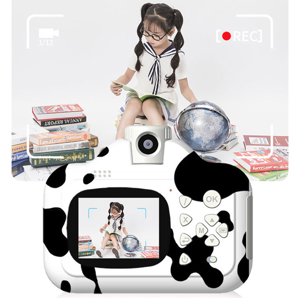 Дитячий фотоапарат з миттєвим друком фотографій Wi Fi Print Camera Фотокамера з вбудованим принтером для миттєвих знімків - мініатюра 6