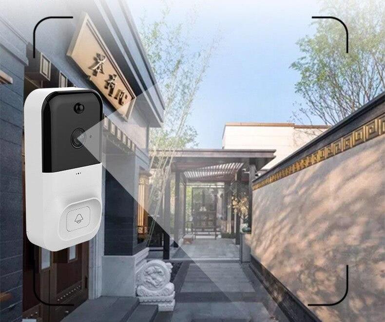 Домофон з WiFi камерою Smart Doorbell X5 ∙ Розумний дверний дзвінок відеодзвінок для квартири - мініатюра 3